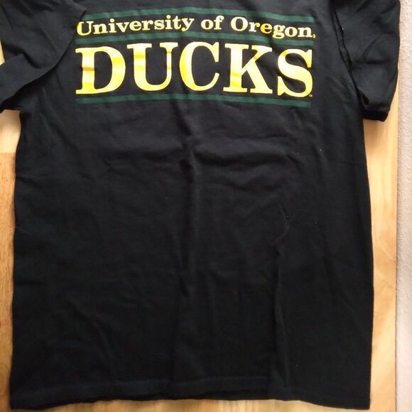 Vintage University of Oregon Ducks Split Bar T-Shirt - Picture 3 of 7